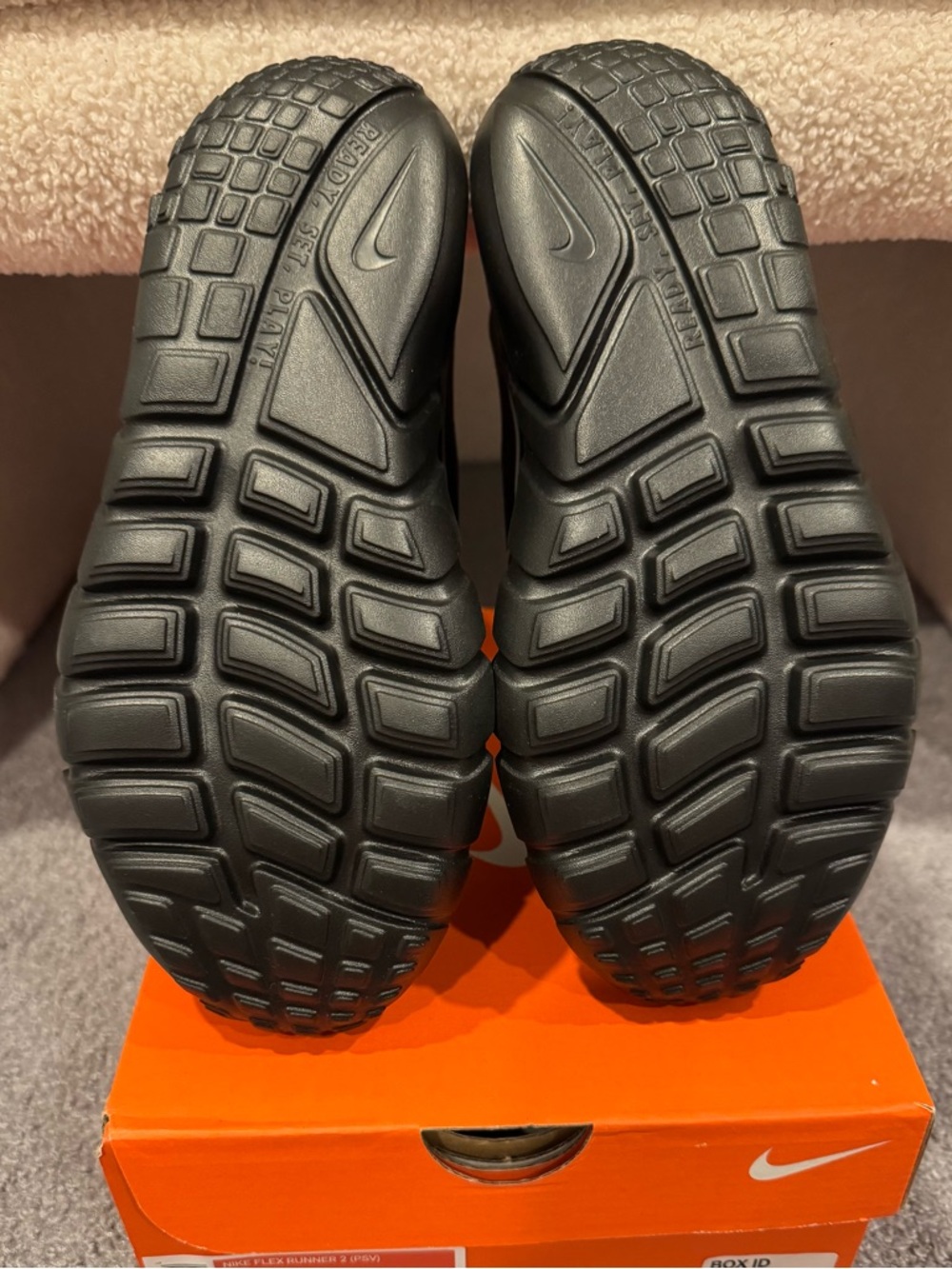 NIB Nike Black Slip-On Athletic Sneakers - Picture 4 of 5